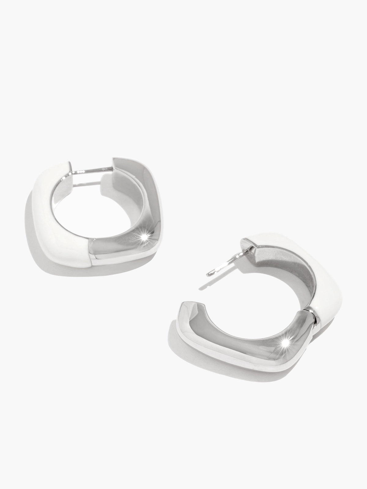 Vintage Enamel Drop Earrings — Svelte Chic