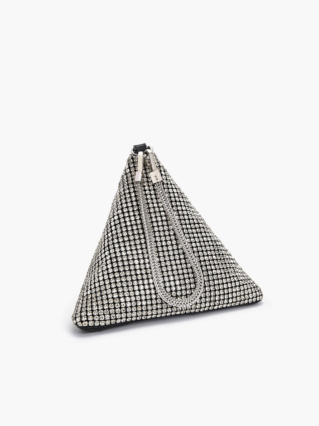 Rhinestone Triangle Mini Bag — Svelte Chic