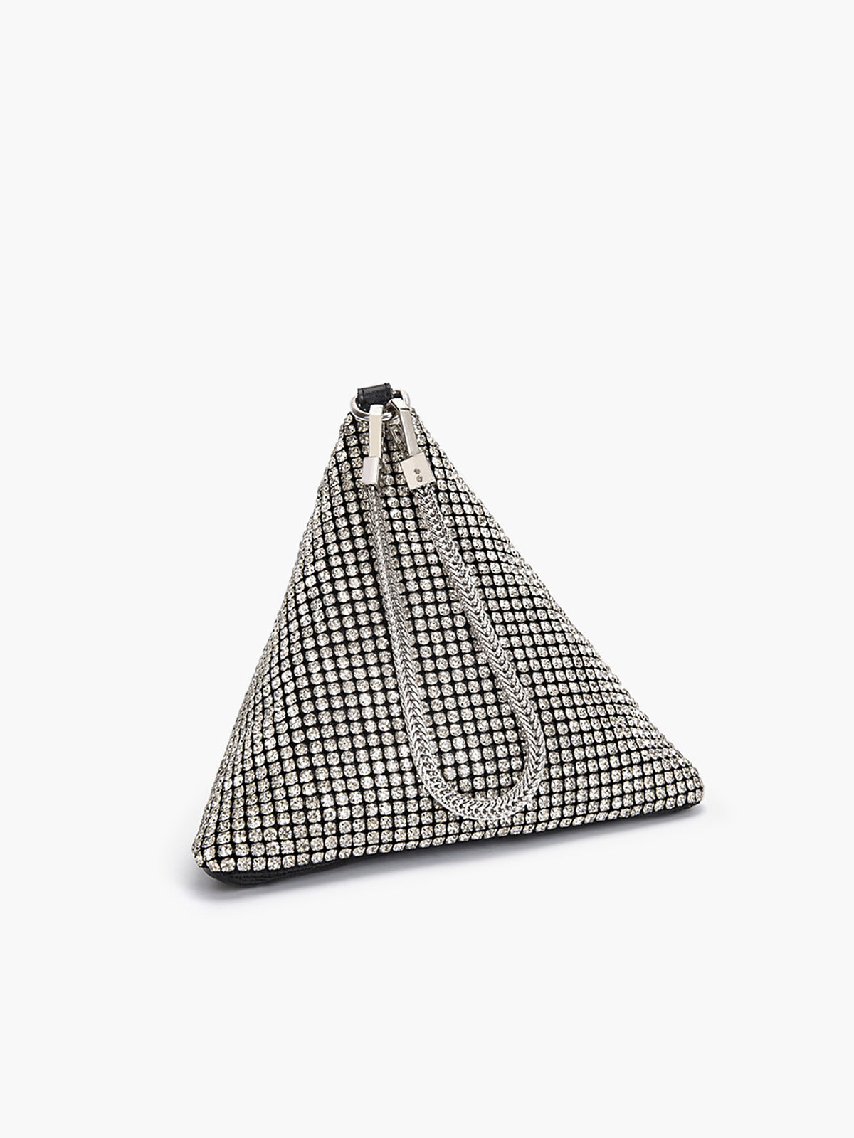 Rhinestone Triangle Mini Bag — Svelte Chic