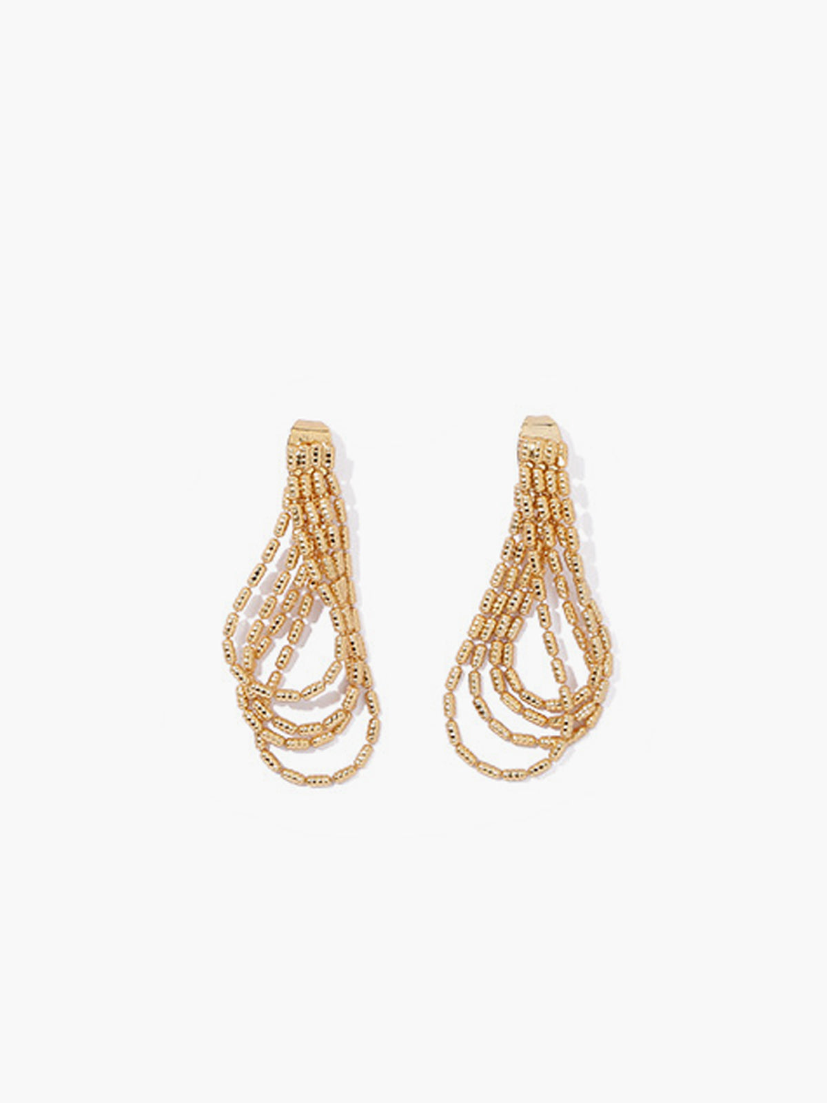 Tassel Chain Drop Earrings — Svelte Chic