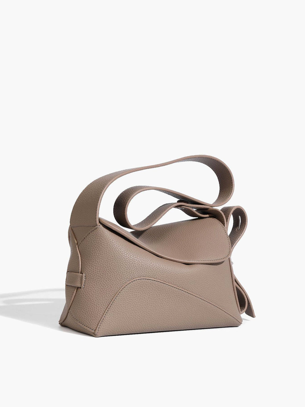 Adjustable Strap Crossbody Bag in Light Brown — Svelte Chic