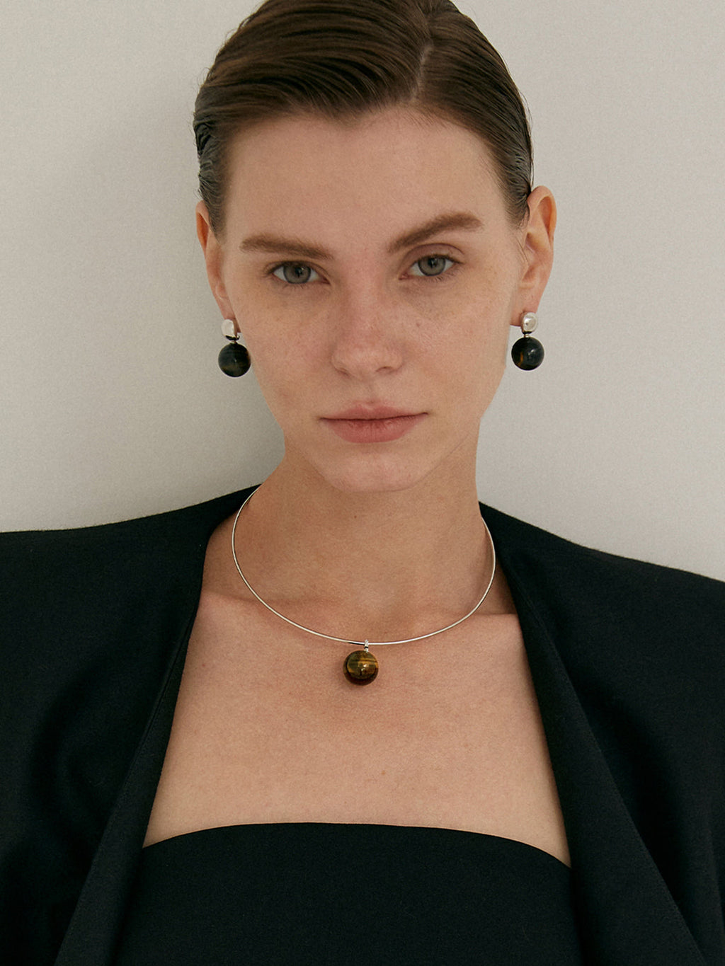 Tiger's Eye Choker — Svelte Chic