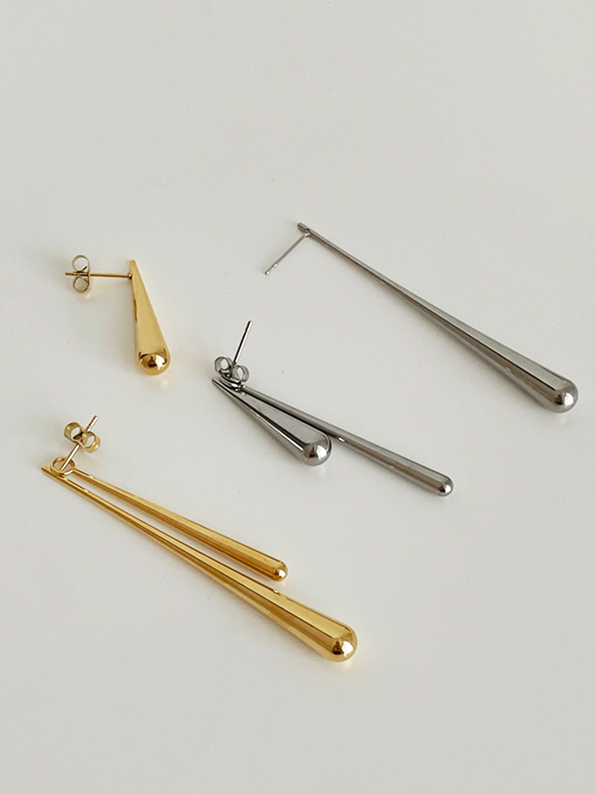 Asymmetric Water Drop Earrings — Svelte Chic