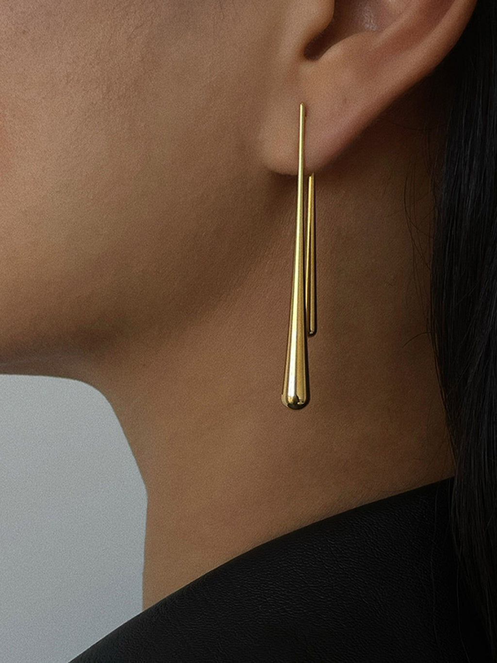 Asymmetric Water Drop Earrings — Svelte Chic