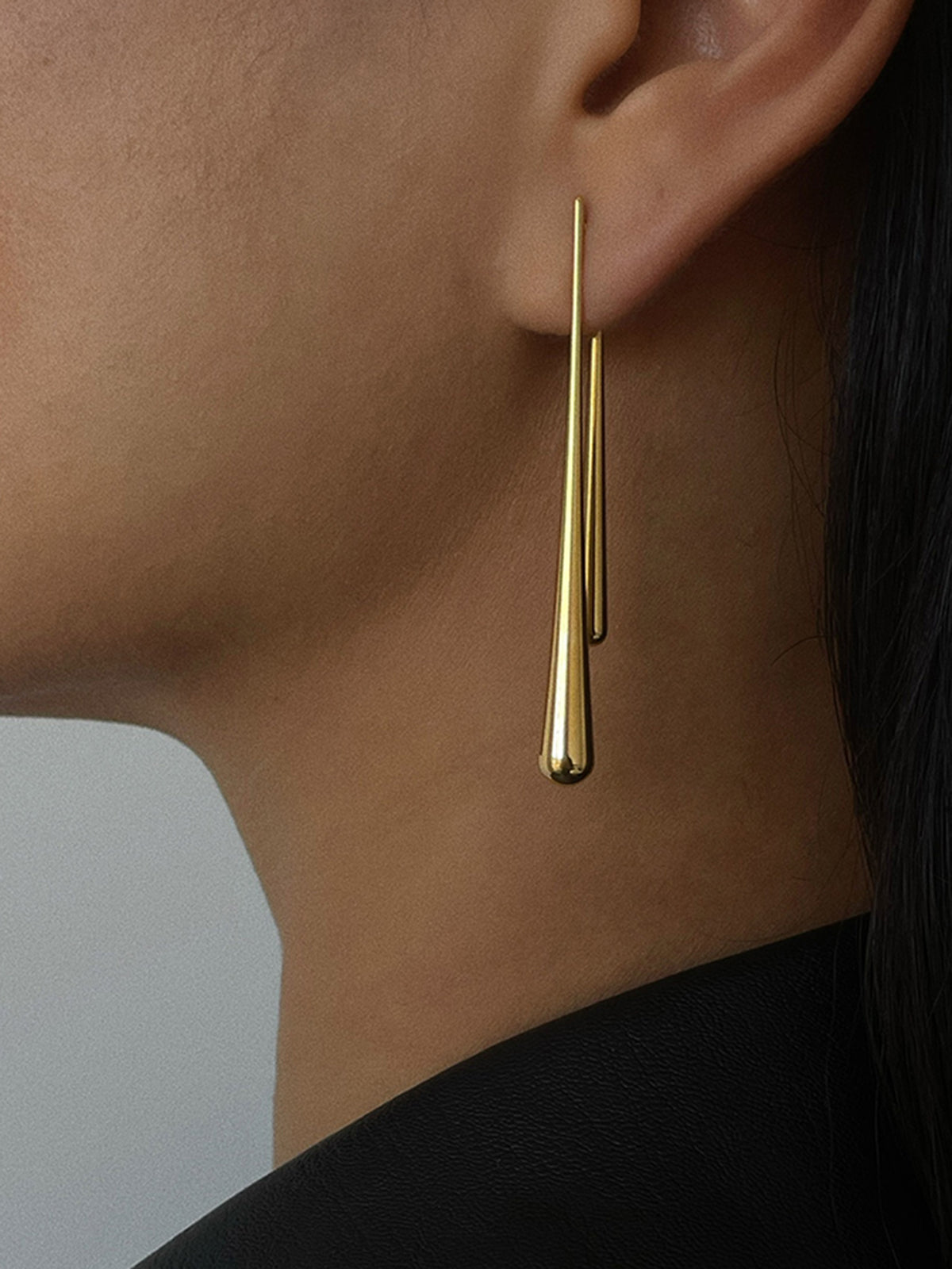 Asymmetric Water Drop Earrings — Svelte Chic