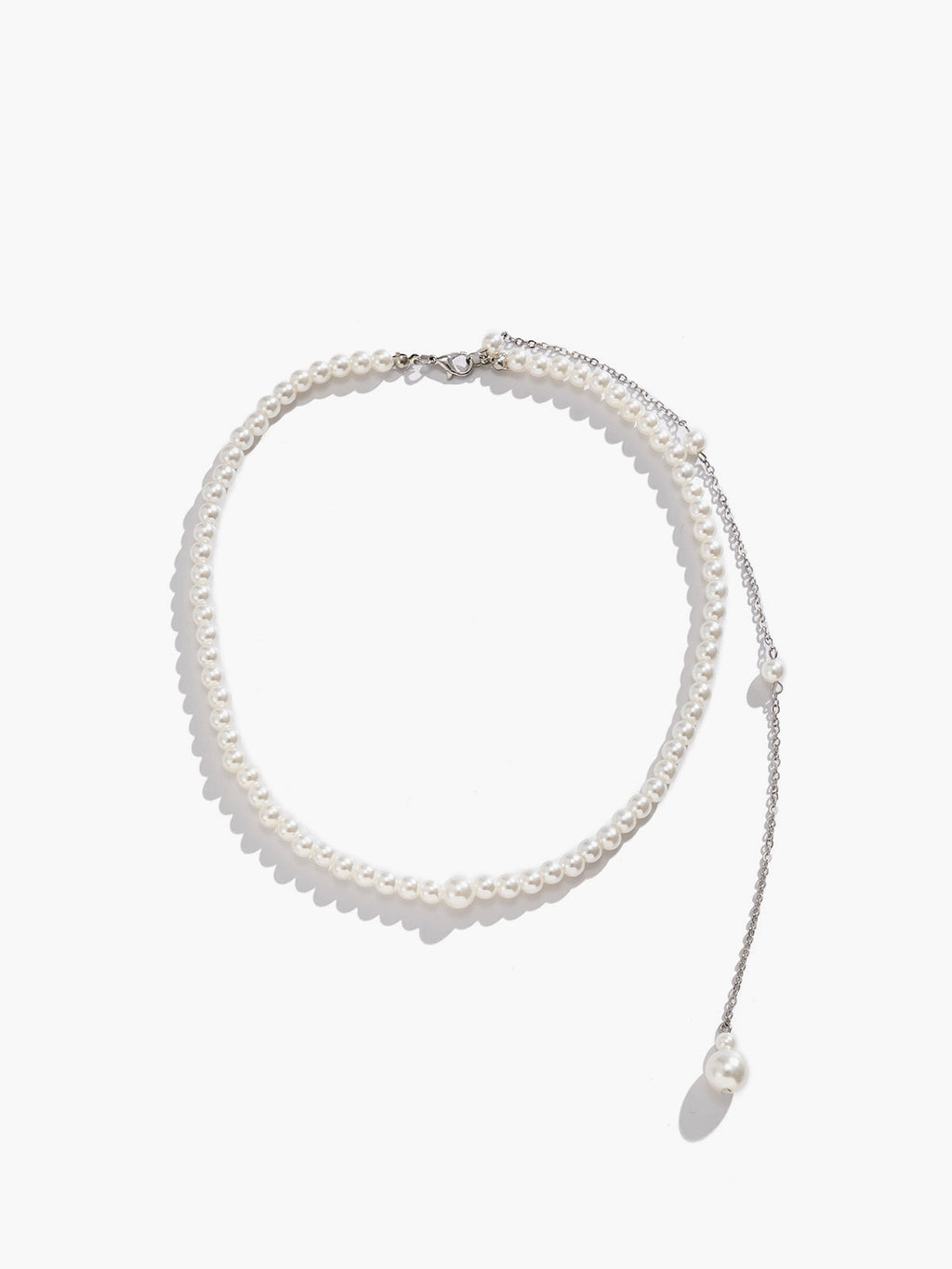 Pearl Beaded Tassel Necklace — Svelte Chic