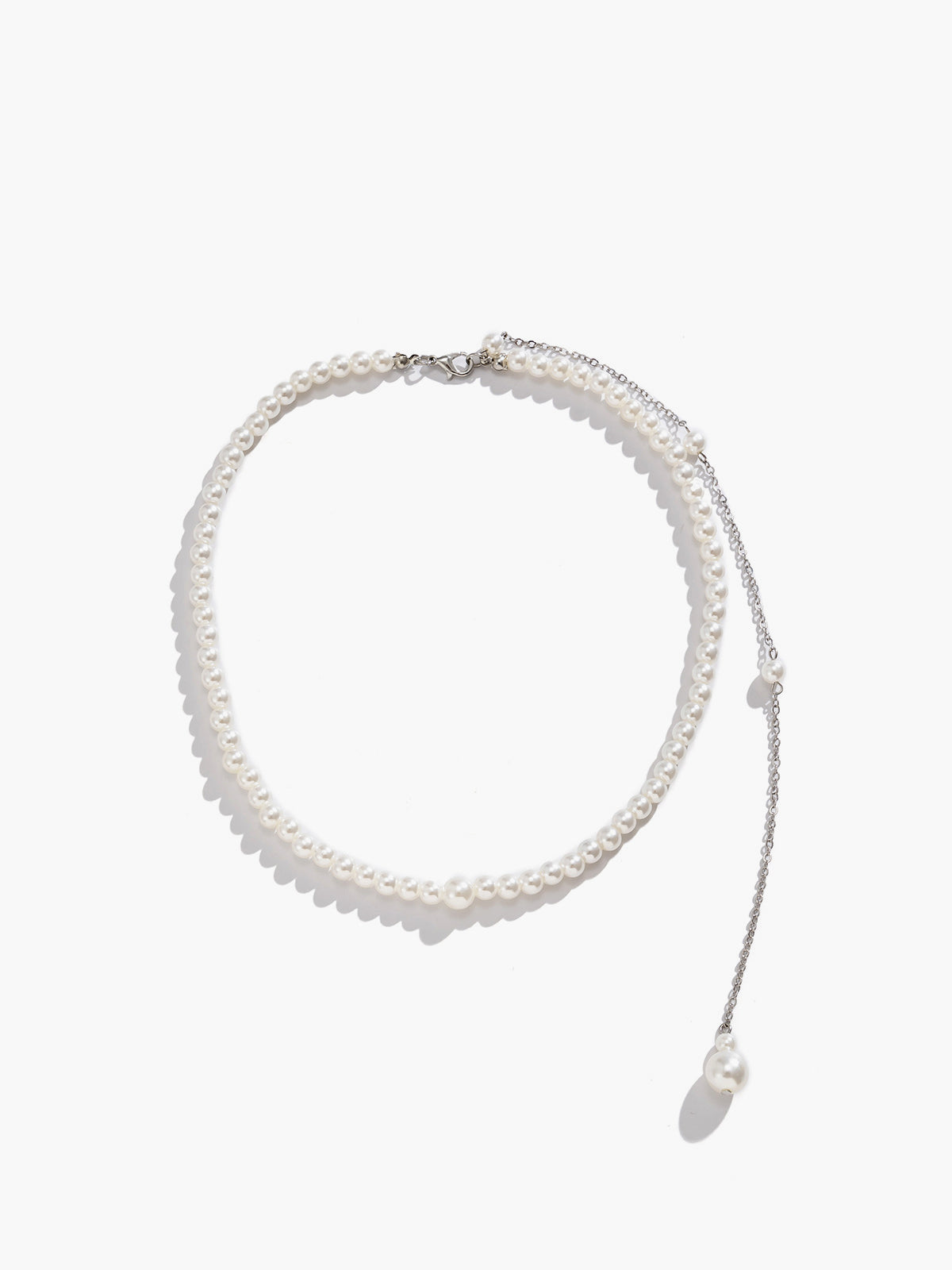 Pearl Beaded Tassel Necklace — Svelte Chic