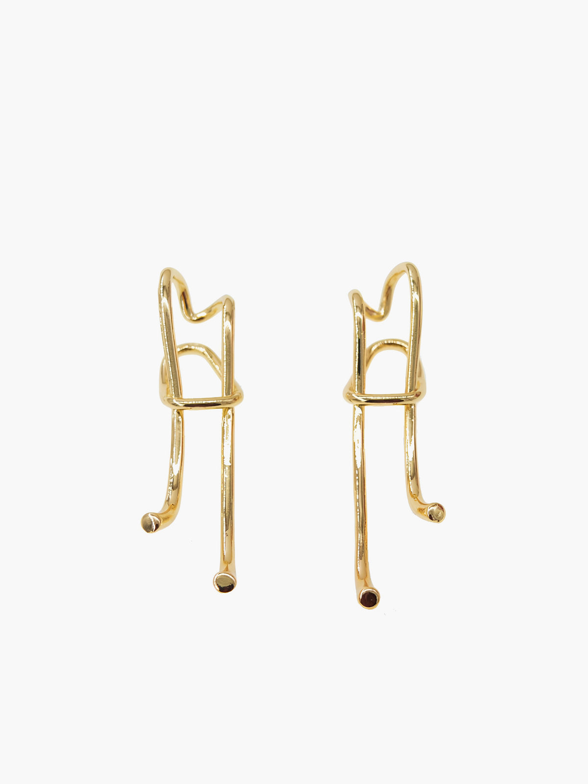 Retro Long Drop Earrings — Svelte Chic