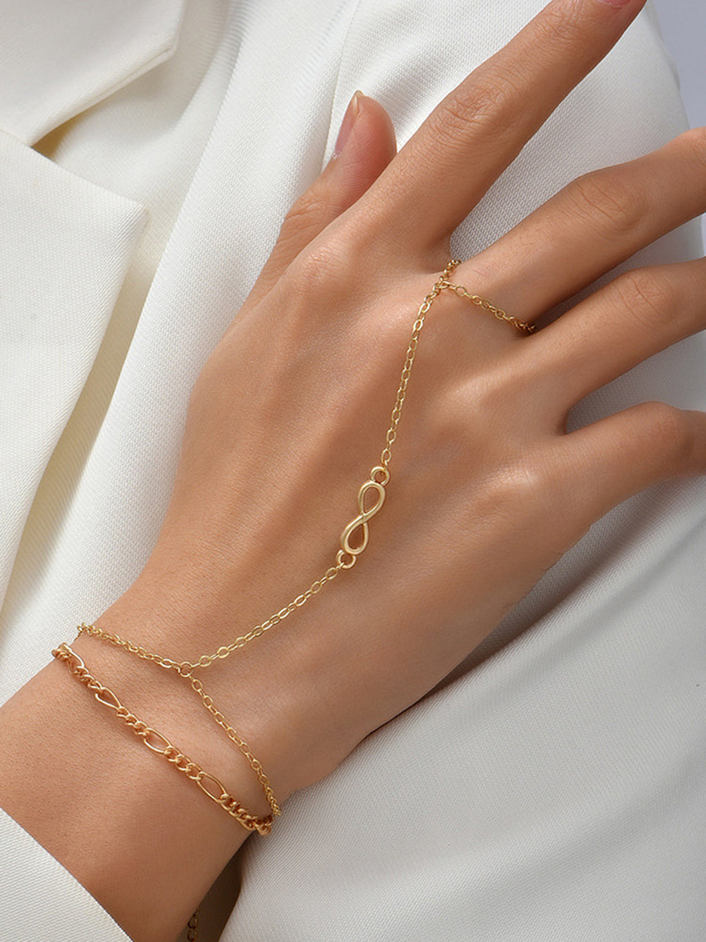 Hand Chain Bracelet — Svelte Chic
