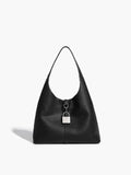 Hobo Lock Tote Bag in Black — Svelte Chic