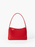 Short Handle Shoulder Bag in Red — Svelte Chic