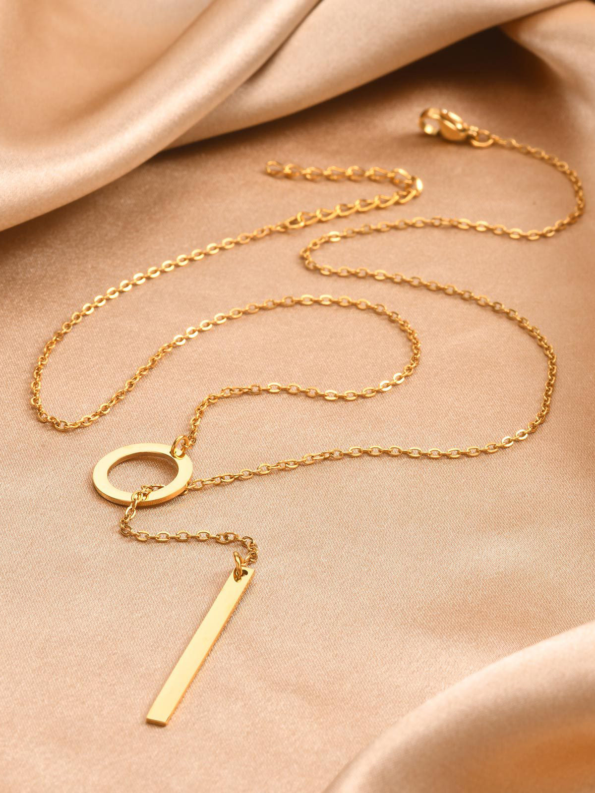 Lariat Bar Y Necklace — Svelte Chic