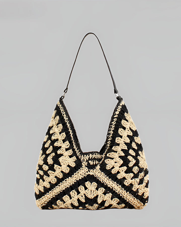 Crochet Macramé Shoulder Bag — Svelte Chic