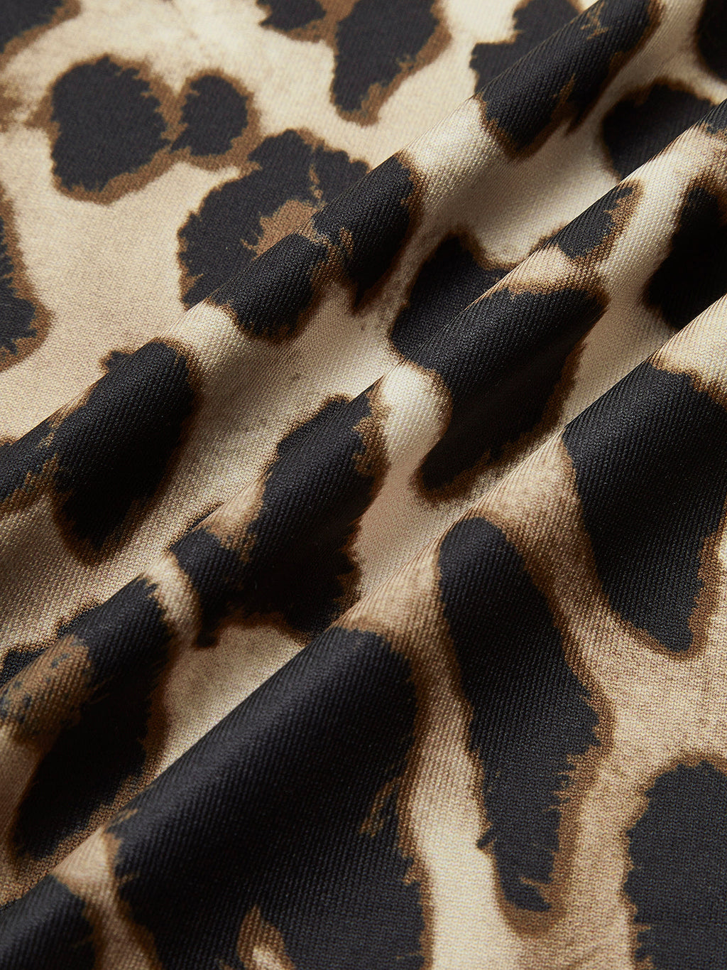 Leopard Print Open Back Tie Dress — Svelte Chic