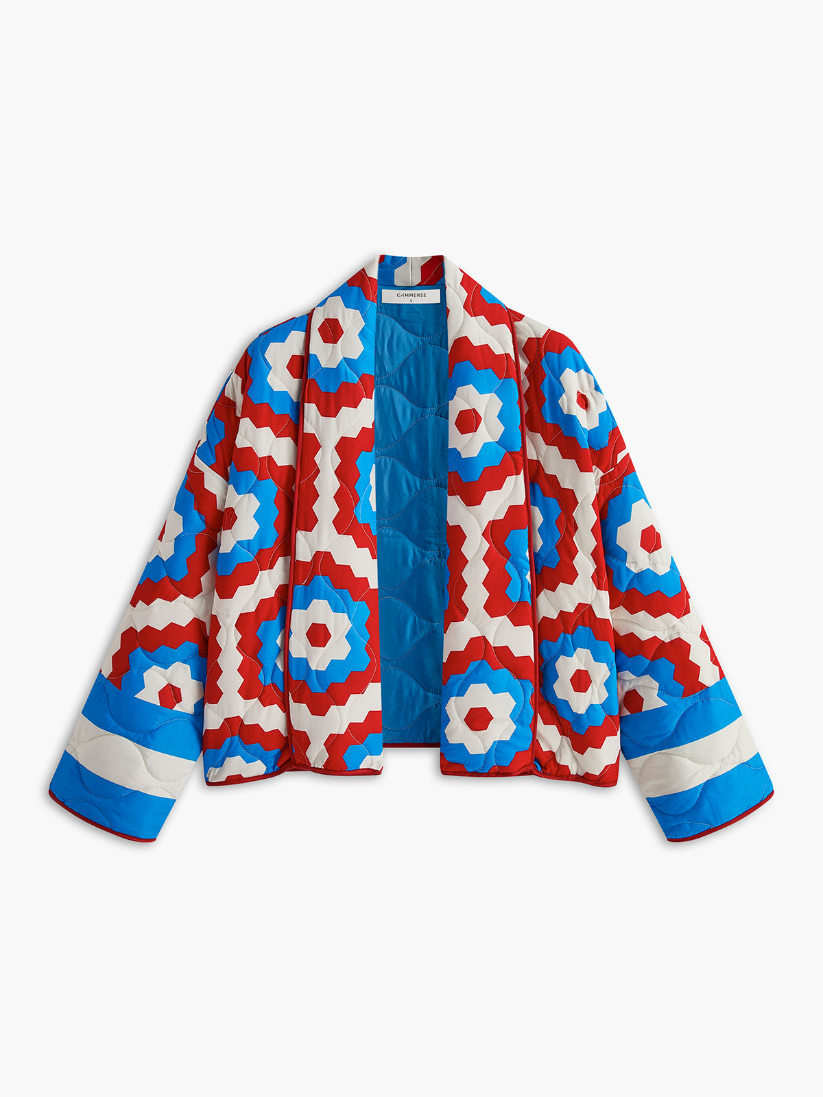 Bohème Lapel Winter Coat in Multicolor — Svelte Chic