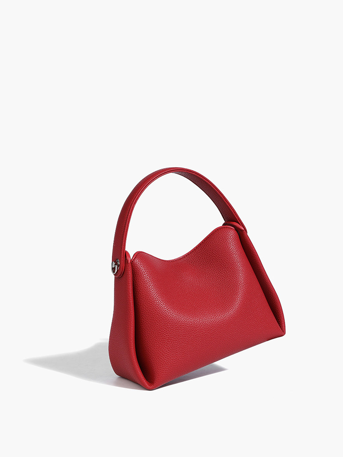 Soft Boxy Crossbody Bag in Red — Svelte Chic