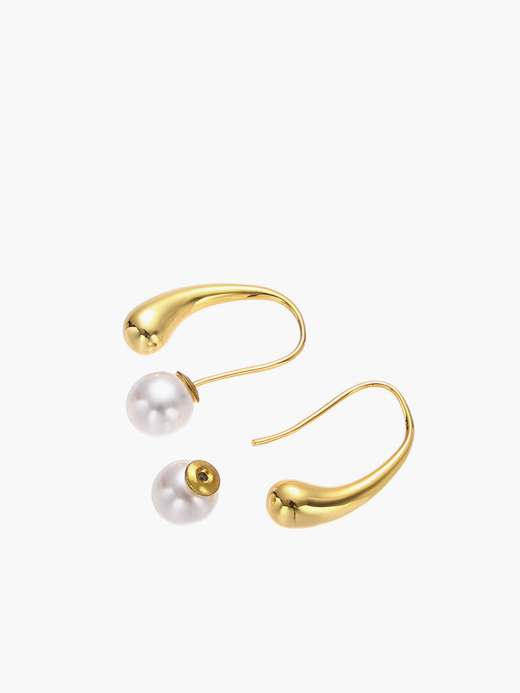 Lantern Pearl Earrings — Svelte Chic