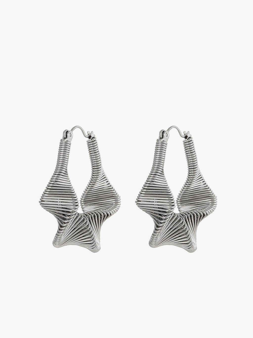 Twisted Wave Earrings — Svelte Chic