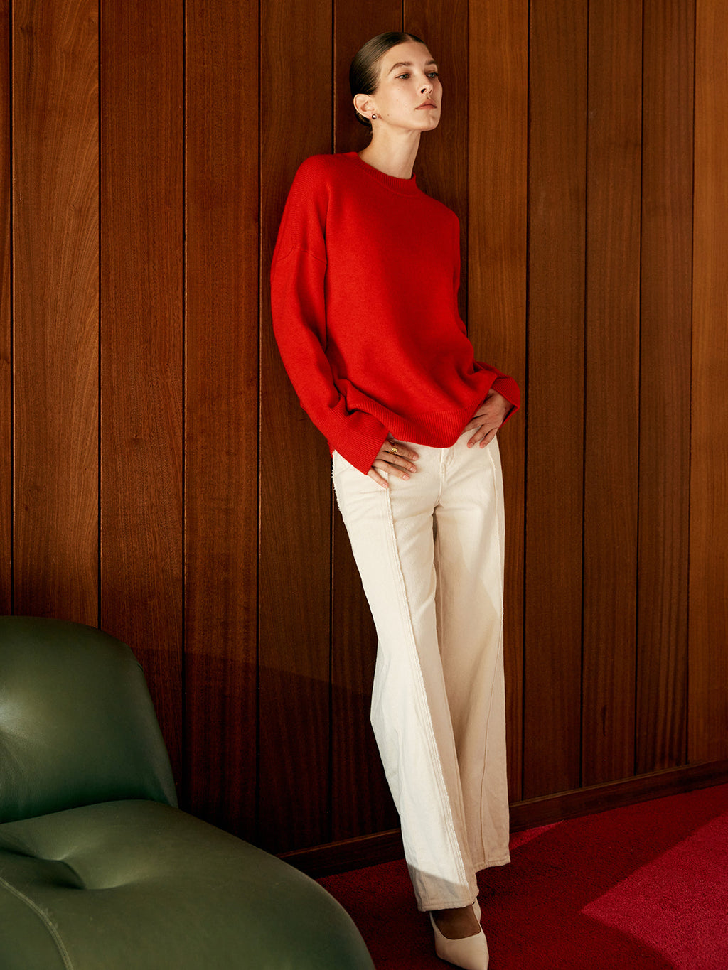 Minimalist Knit Sweater — Svelte Chic