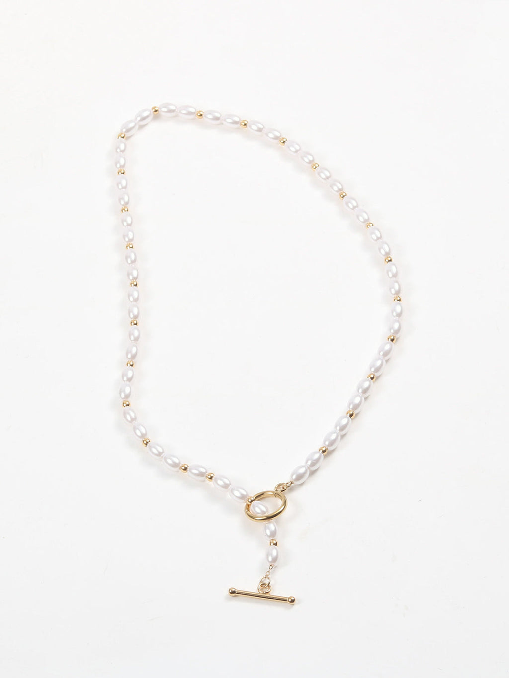 Romance Pearl Lariat Necklace — Svelte Chic