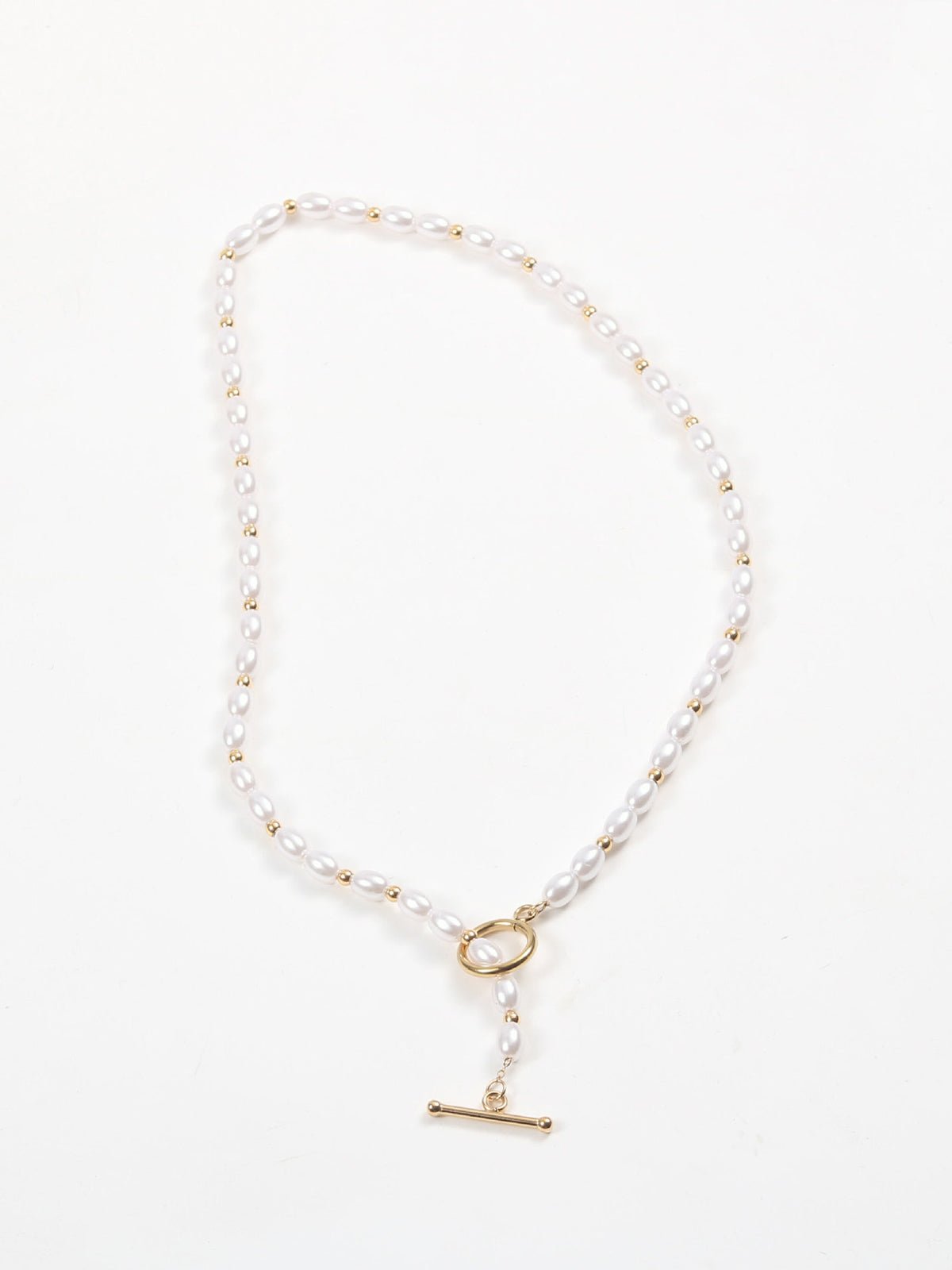 Romance Pearl Lariat Necklace — Svelte Chic
