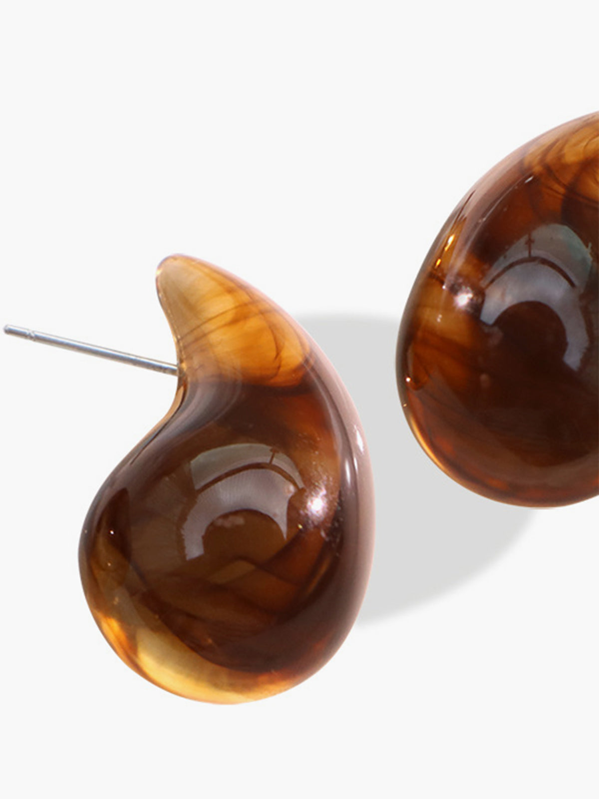 Retro Comma Drop Earrings — Svelte Chic