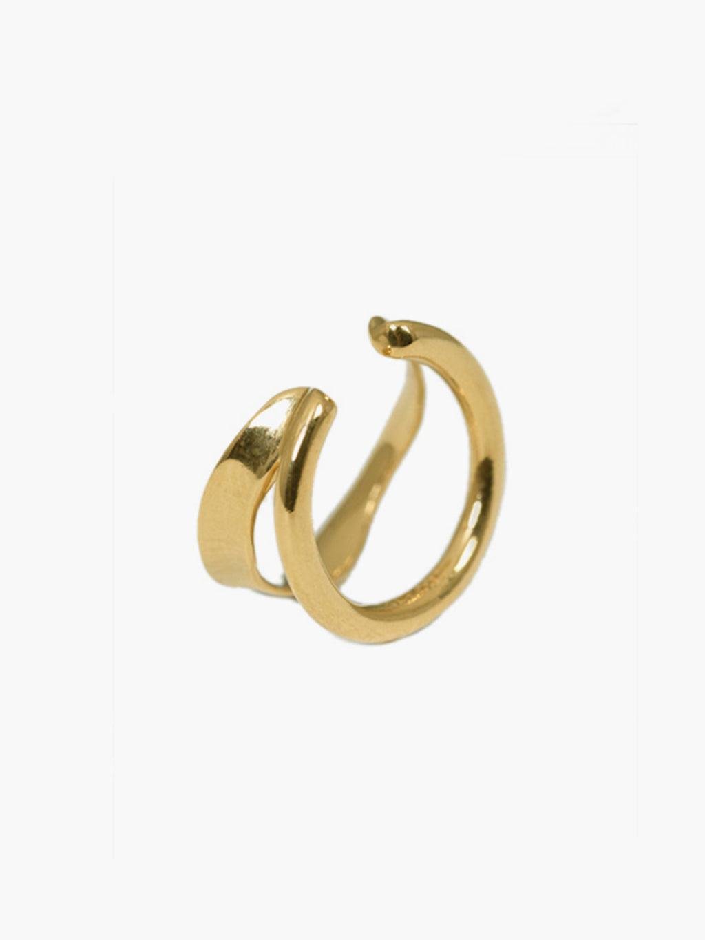 Irregular Double Layer Ear Clip — Svelte Chic