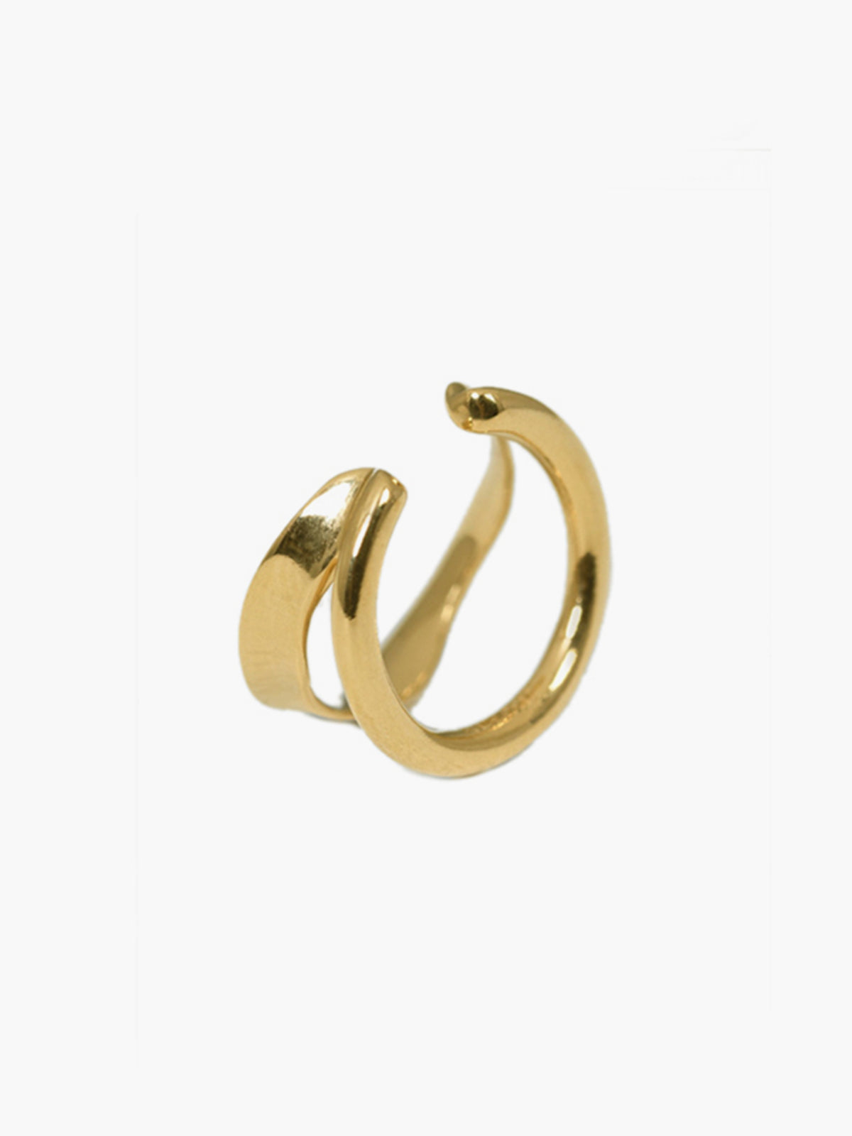 Irregular Double Layer Ear Clip — Svelte Chic