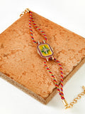 Double Cord Bohème Bracelet in Multicolor — Svelte Chic