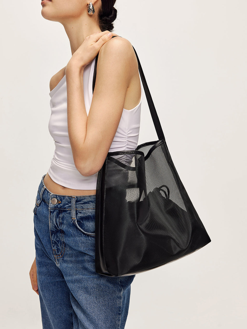 Minimalist Two-in-One Shoulder Bag — Svelte Chic