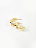 Water Drop Stud Earring Set, 3 Pieces in Gold — Svelte Chic