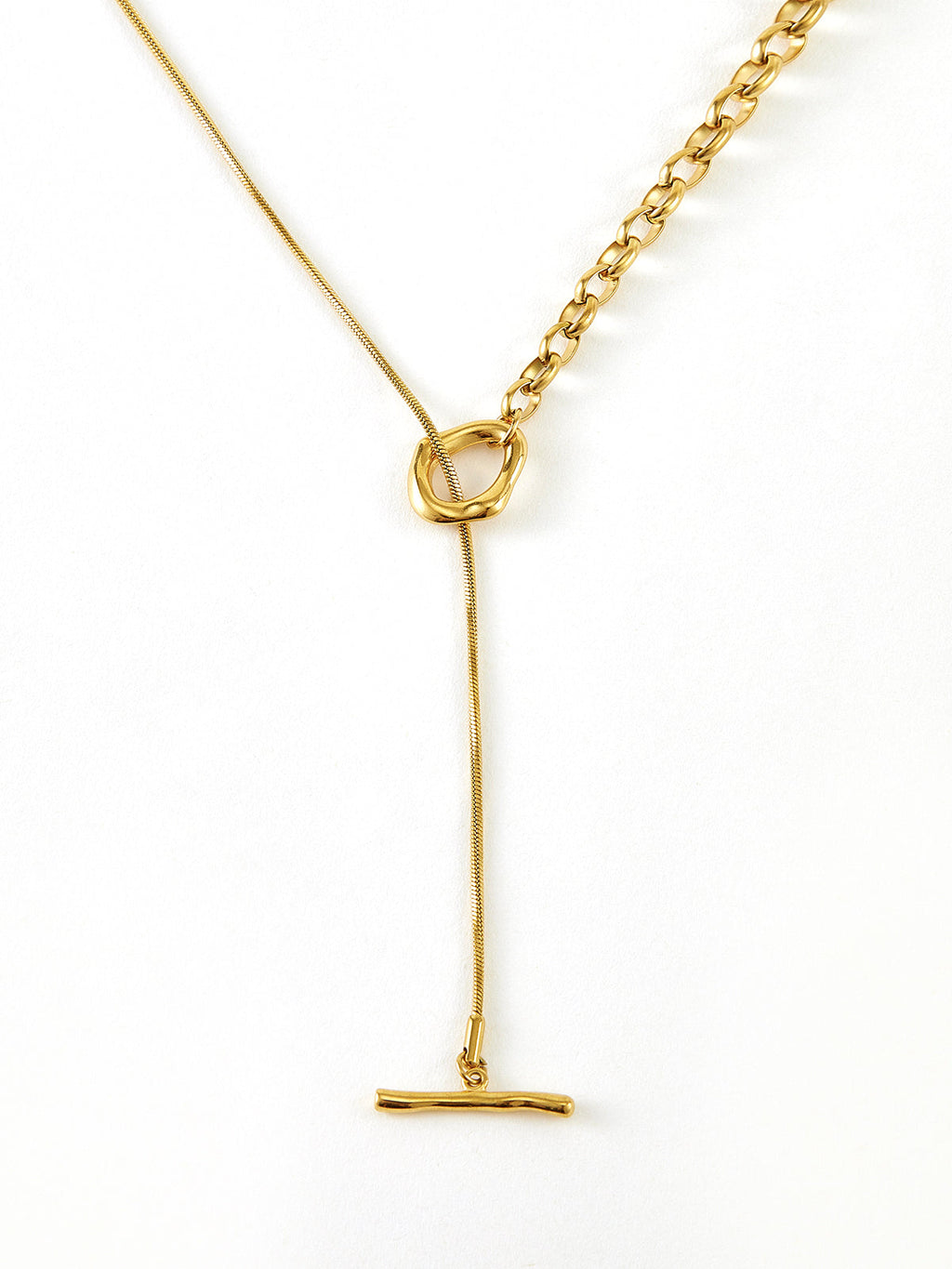 Lariat Y Necklace, 83 cm — Svelte Chic