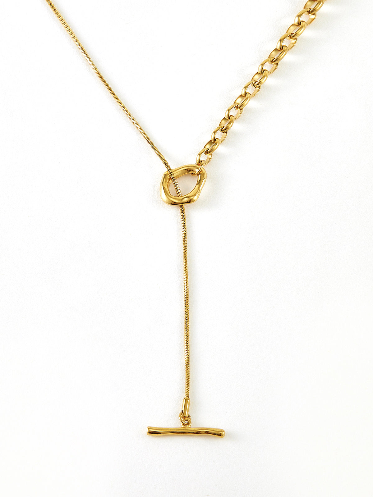 Lariat Y Necklace, 83 cm — Svelte Chic