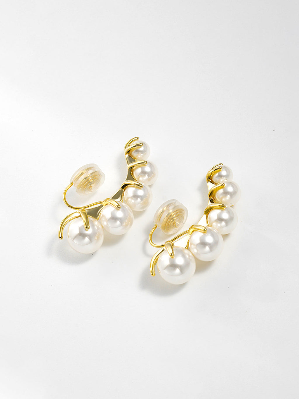 Pearl Drop Earrings with Spacer — Svelte Chic