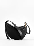 Textured Magnetic Crossbody Bag in Black — Svelte Chic