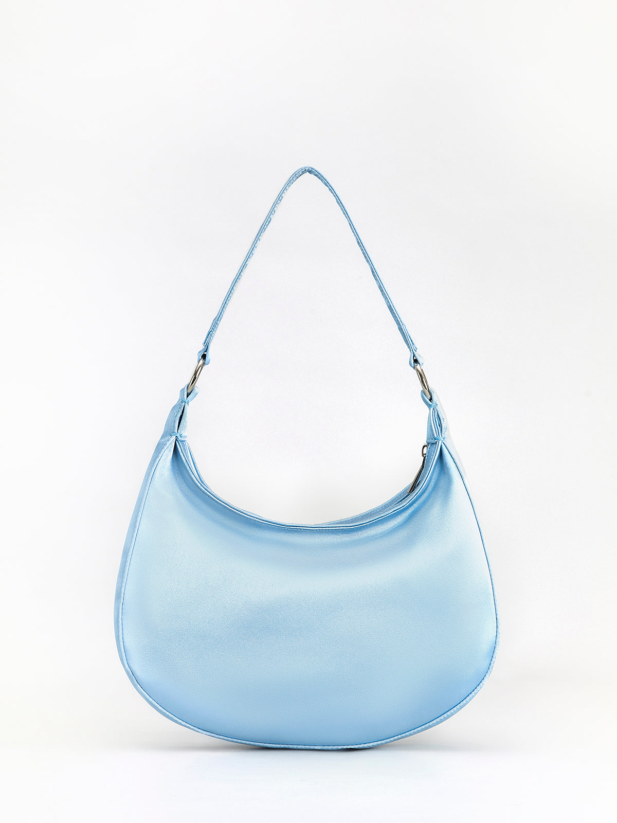 3D Flower Zip Crescent Bag — Svelte Chic