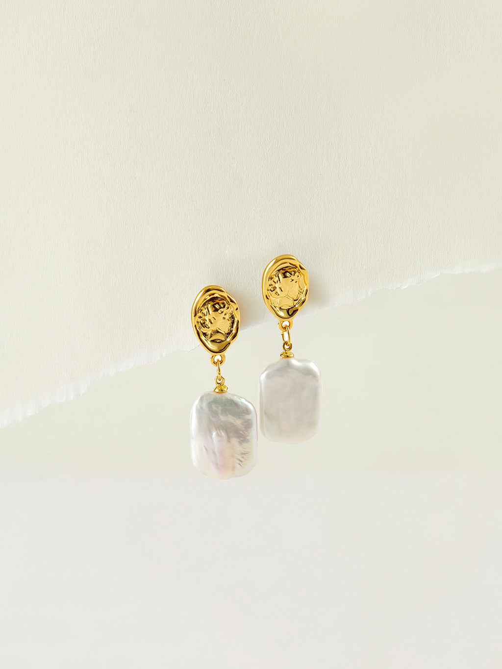 Baroque Pearl Drop Earrings — Svelte Chic