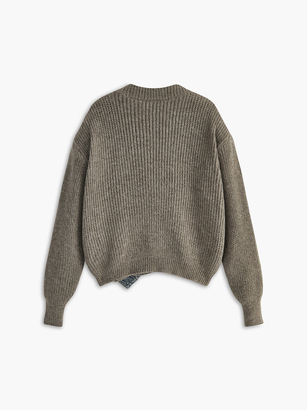 Asymmetric Colour Block Pocket Cardigan — Svelte Chic