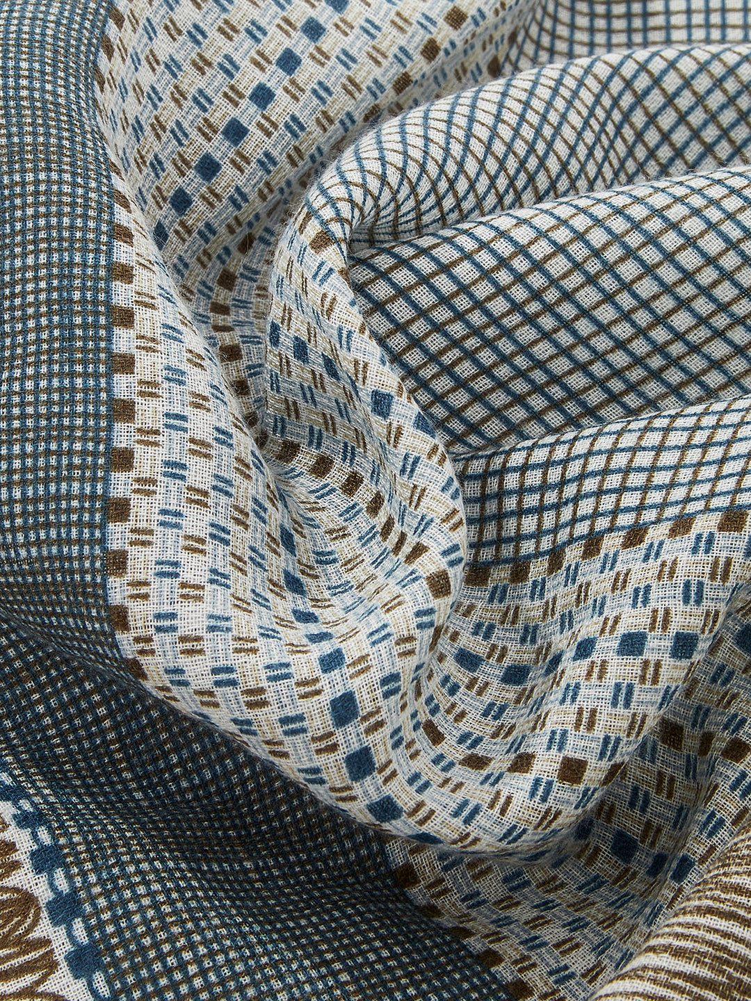 Renk Bloku Çok Amaçlı Şal