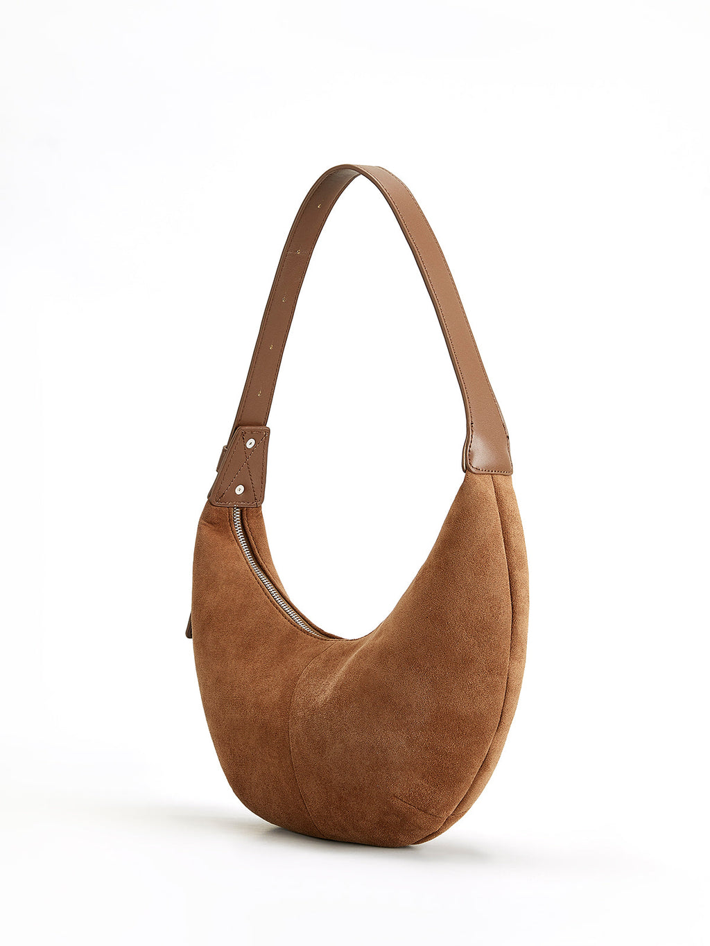 Vintage Soft Buckle Crescent Bag — Svelte Chic