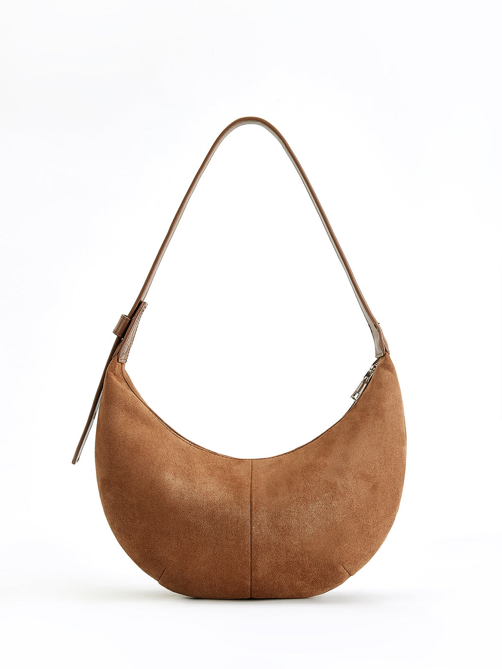 Vintage Soft Buckle Crescent Bag — Svelte Chic