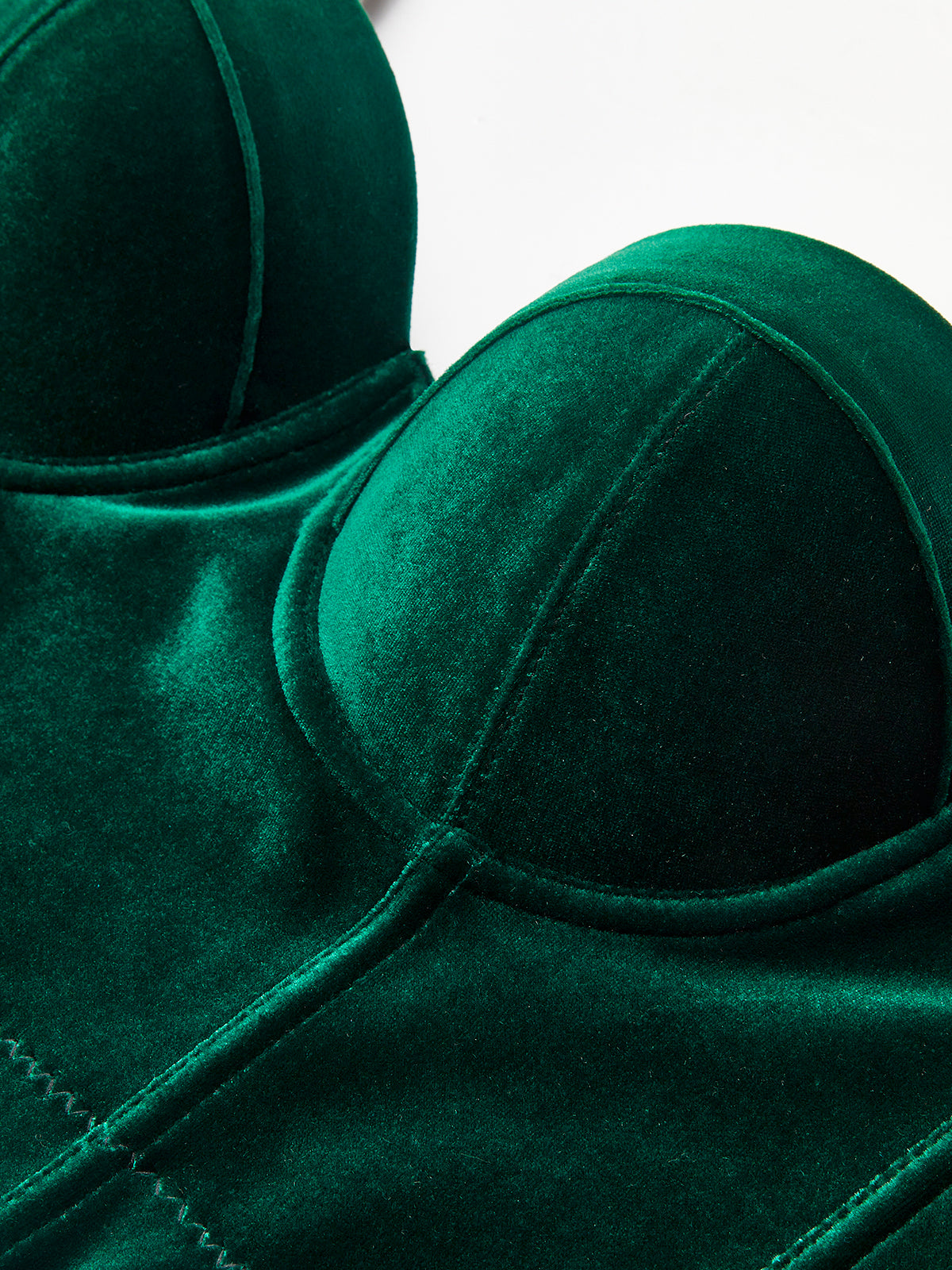 Velvet Corset Sweetheart Cami Top — Svelte Chic