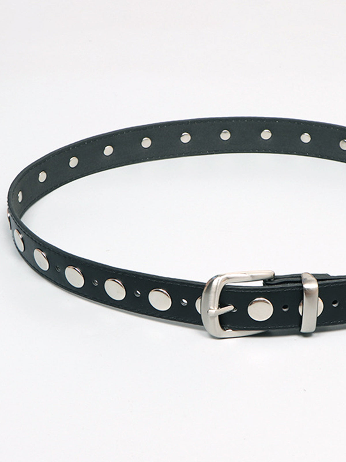 Soft Buckle Studded Belt — Svelte Chic