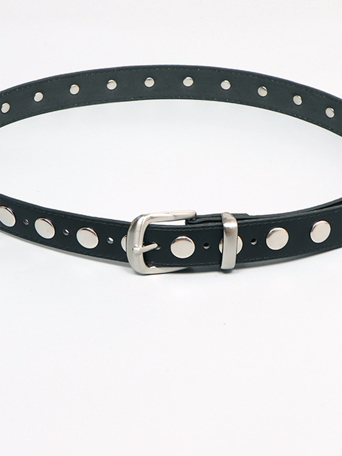 Soft Buckle Studded Belt — Svelte Chic