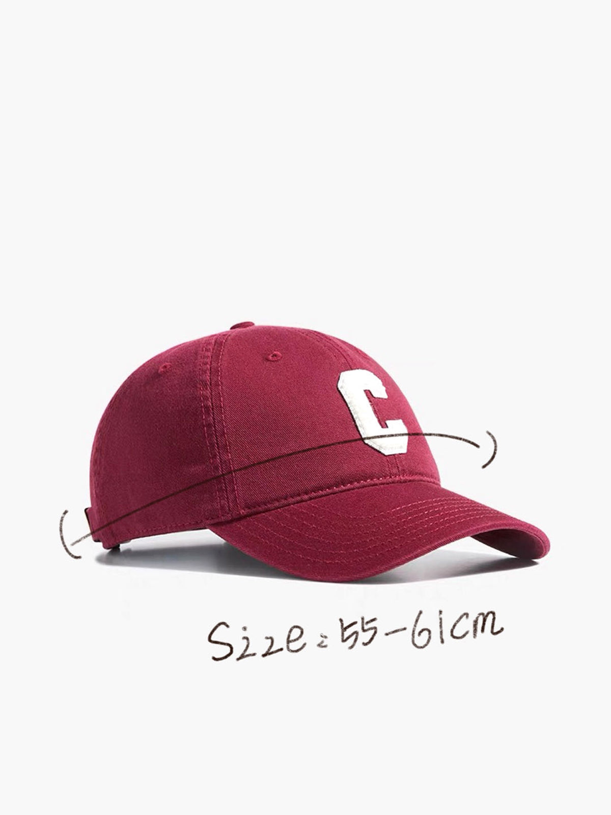 Cotton Letter Soft Cap — Svelte Chic