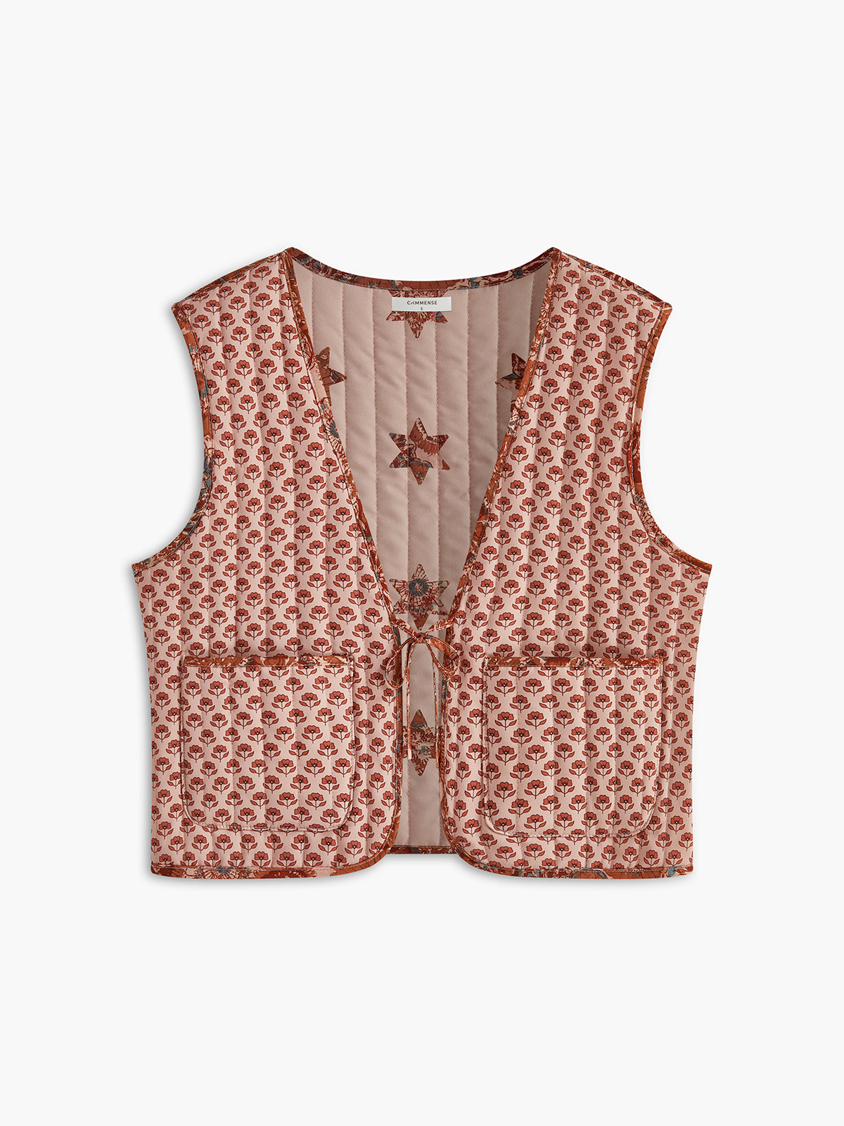 Bohème Reversible Tie Back Vest — Svelte Chic