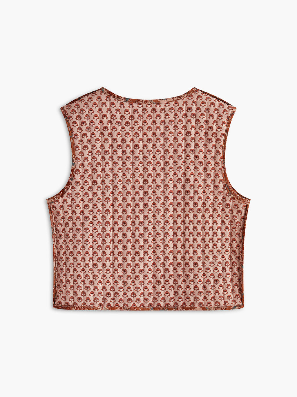 Bohème Reversible Tie Back Vest — Svelte Chic