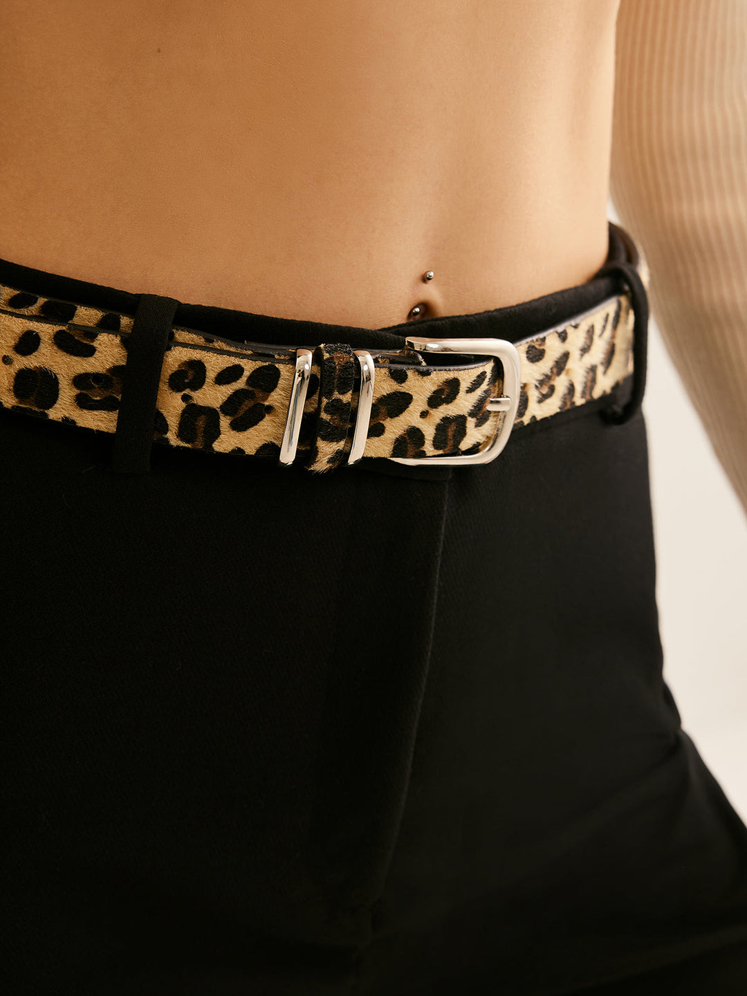 Leopar Desenli Kemer