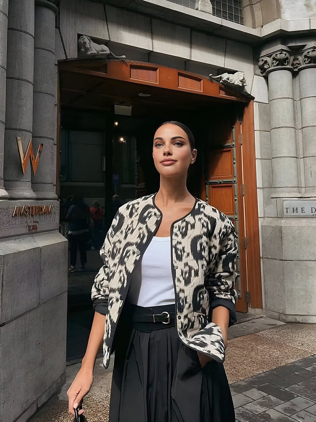 Bohème Crew Neck Winter Coat — Svelte Chic