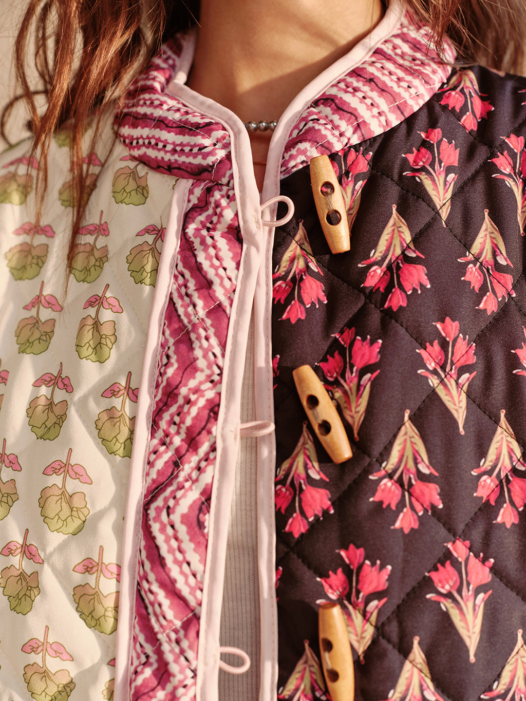 Bohème Floral Winter Coat — Svelte Chic